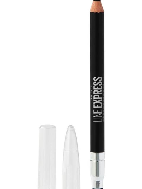 Line Express® Sharpenable Wood Pencil Eyeliner Ebony Black