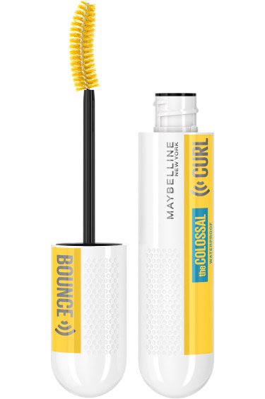 The Colossal Curl Bounce® Waterproof Mascara Makeup Very Black