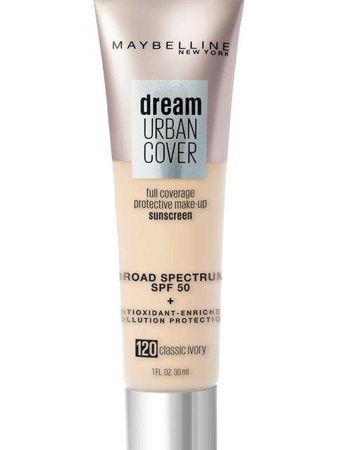 Dream Urban Cover® Flawless Coverage Foundation Makeup, Spf 50 Classic Ivory