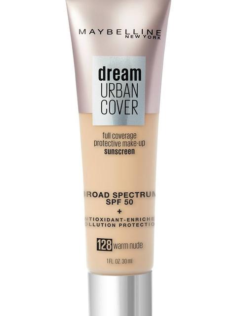 Dream Urban Cover® Flawless Coverage Foundation Makeup, Spf 50 Warm Nude