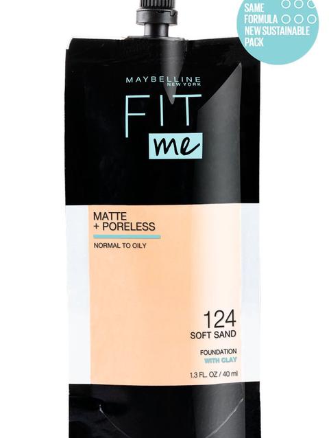 Fit Me® Matte   Poreless Liquid Foundation Pouch Soft Sand