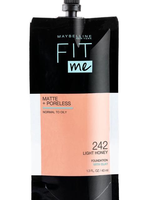 Fit Me® Matte   Poreless Liquid Foundation Pouch Light Honey